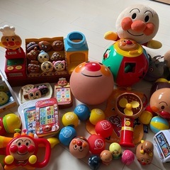アンパンマンおもちゃまとめ売りの画像