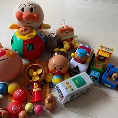 アンパンマンおもちゃまとめ売りの画像