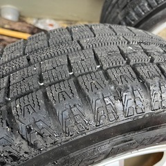 アルミホイル付きタイヤの画像