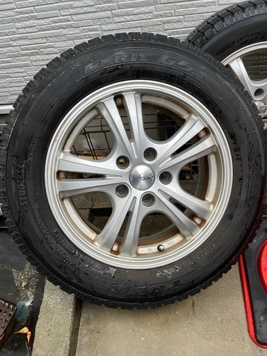 アルミホイル付きタイヤ