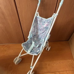ベビーカー 人形 人形ベビーカーおりたたみ！
の画像