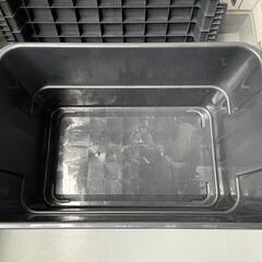 無印良品　頑丈収納ボックス　ダークグレー　大の画像