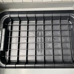 無印良品　頑丈収納ボックス　ダークグレー　大の画像