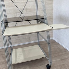 パソコンラック　デスクの画像