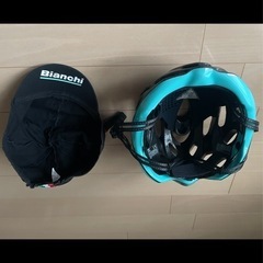 Bianchi ロードバイクヘルメット.キャップの画像