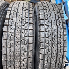 【中古美品】スズキ JB23 ジムニー アルミ4本セット 16インチ 5.5J +22 PCD139.7 ヨコハマ 175/80R16 2022年製 スタッドレス 残9分山の画像