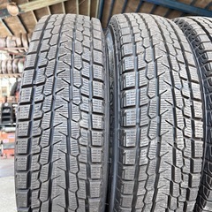 【中古美品】スズキ JB23 ジムニー アルミ4本セット 16インチ 5.5J +22 PCD139.7 ヨコハマ 175/80R16 2022年製 スタッドレス 残9分山の画像
