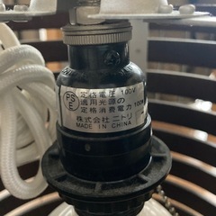 ニトリ　ペンダントライトの画像