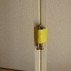 棚柱 122cm 2本 ブラケット 40cm 6本 木製棚板用 取付ねじ付き レール棚 柱 可動棚 ラック 洗濯機収納 棚 壁面 収納 ブラケットセット ランドリーの画像