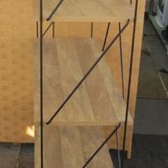 幅80㎝ ５段 ワイヤーシェルフ コメリ 棚  収納棚  高さ140×奥行30㎝ 札幌 北20条店の画像