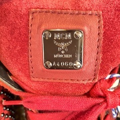 イタリア製　MCM  レザーブーツ　メンズ　EU41 スタッズ付き　の画像