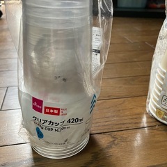紙コップ　ストローの画像