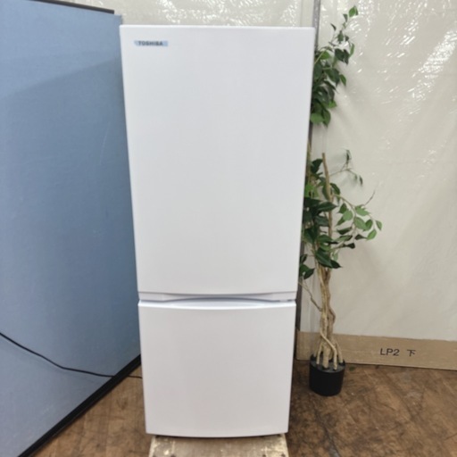 I667 ? 2024年製の高年式♪ TOSHIBA 冷蔵庫 (153L) ⭐ 動作確認済 ⭐ クリーニング済