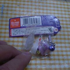 ご当地キティ　根付けストラップ　平泉限定　義経の画像