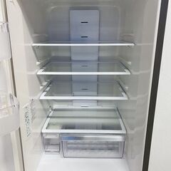 高年式!2021年製! 日立 HITACHI 3ドア冷凍冷蔵庫 315L 自動製氷 左開き R-V32NVL(N) シャンパン 中古家電 店頭引取歓迎 R10223の画像