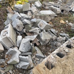 ブロック、ブロックガラの画像