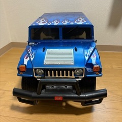 NIKKO HUMMER ラジコン 青　バッテリーリモコンなしの画像