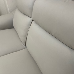 【美品】電動リクライニング付き 3人掛けソファの画像