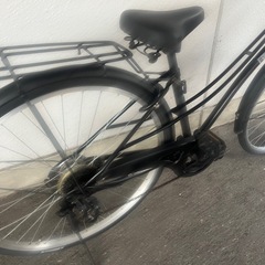 11J241  ホームサイクル２７サイズ　６段変速オートライト　★自転車専門店の中古車です★　【消費税込み・防犯登録６００円込みの画像