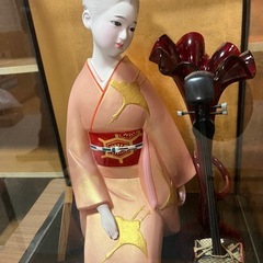陶器　日本人形
