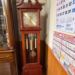 QUARTZ　振り子時計　置き時計の画像