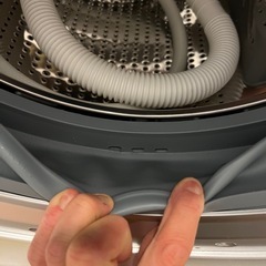 未使用に近い　2025年製　山田電気　ドラム式洗濯乾燥機　ロロ　の画像