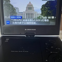 ポータブルDVDプレイヤーの画像
