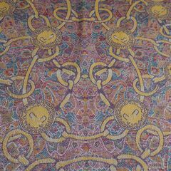 上品で温かいウール大判ストール　ほぼ新品♬の画像