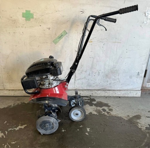 A-262(B)□岐阜発　△ ナカトミ / 管理機 / エンジン耕うん機 / ERC-98DQ / エンジン始動 / ジャンク品　R6.5/18□