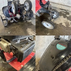 A-262(B)□岐阜発　△ ナカトミ / 管理機 / エンジン耕うん機 / ERC-98DQ / エンジン始動 / ジャンク品　R6.5/18□の画像