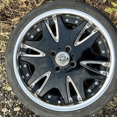 CRIMSON クラブリネア 16インチアルミホイール 5.5J ＋45 4H PCD100 4本セットの画像