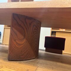 全長420cm 厚さ8cm 一枚板 テーブル 机 ミズメの木 樺の木 水目 カバノキ 無垢 センターテーブル 直接引取限定の画像