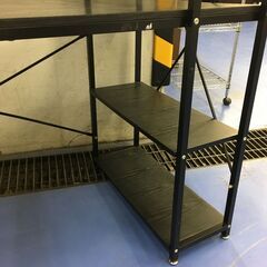 ★リユースのサカイ横浜南店★YM1642  デスク ブラック W120×D64×H121.5 クリーニング済みの画像