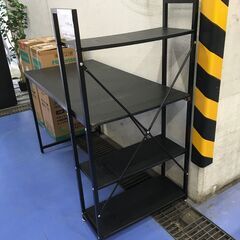 ★リユースのサカイ横浜南店★YM1642  デスク ブラック W120×D64×H121.5 クリーニング済みの画像