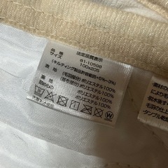 敷カバー　シングル　白✖️2枚の画像