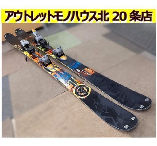 山岳スキー用ビンディング装着【K2 Shreditor92 オールラウンド 170cm】オールテレインロッカー ツインチップ ファットスキー ケーツー札幌 北20条店
