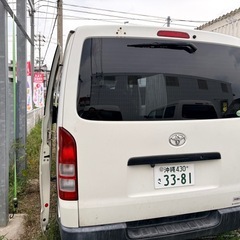 低走行！ハイエース　ディーゼルターボの画像