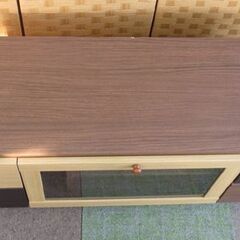 幅100㎝ ローボード リセナ100 ニトリ テレビ台 100AVボード 系 収納家具 テレビボード 高さ40㎝ 札幌 北20条店の画像