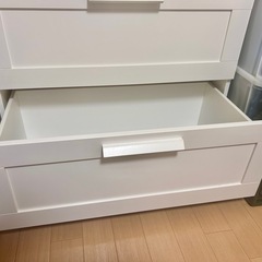 【予定者決定】ニトリ 
チェスト タンス　ホワイトの画像