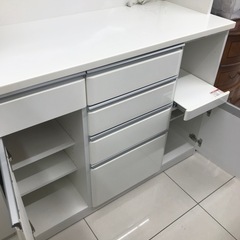 ニトリ 食器棚120×200cm 白の画像