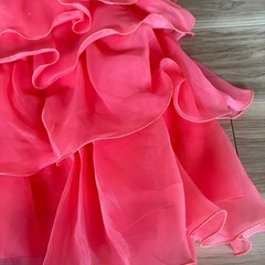 ピンクフレア
ドレス　110サイズの画像