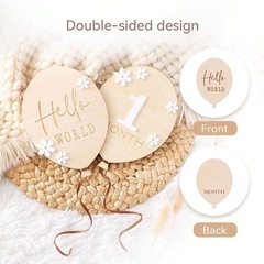 【新品未使用】月齢フォト記録グッズの画像