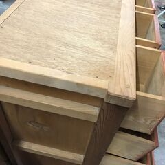 nt251125-006Z 古家具 CHEST チェスト 収納 箪笥 棚 小物入れ 中古品 約W90*D34.5*H73.5㎝ アンティーク ヴィンテージの画像