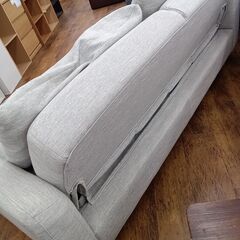 ★リユースのサカイ水戸店★  ソファーベッド グレー H70×D85×W195 クリーニング済み MT6387の画像