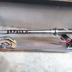 キックボード　キックスクーター　折り畳み式　スタンド付きの画像