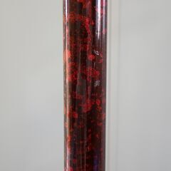 衣桁 帯掛 タオル掛 手ぬぐい掛け 上部横幅42.5cm×高151.5cm 木製 朱塗 漆塗 呉服 着物 和服 家具 民具 ディスプレイ 直接引取可 在庫多数#15176-15184の画像