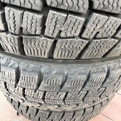 155/65/14ダンロップ・スタッドレス4本・7分山の画像