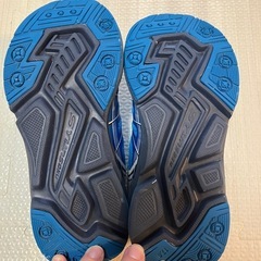 【美品】17.0cm 瞬足　スニーカー　ブルーの画像
