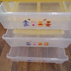 ★リユースのサカイ水戸店★  衣装ケース イエロー H68.5×D39.5×W60 クリーニング済み MT6389の画像