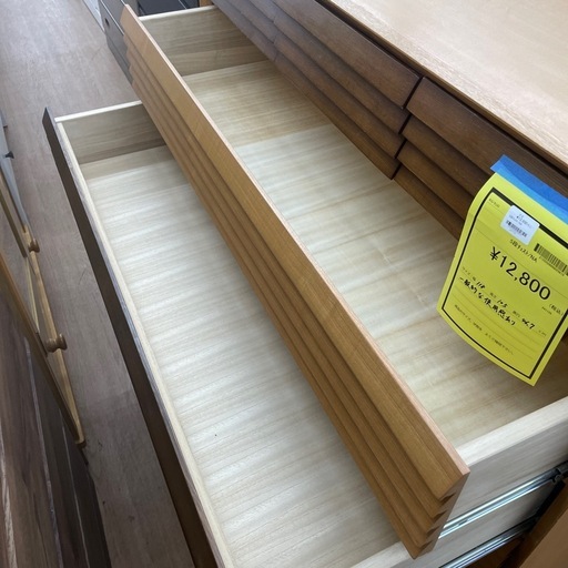 ☆ドリーム荒牧店☆ジモティー割引有【クリーニング済】 5段チェスト 現状販売